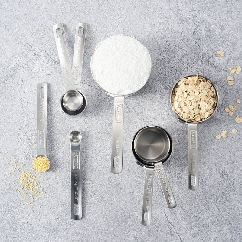 Viking 4pc Stainless Steel Measuring Spoon Set & Reviews | Wayfair